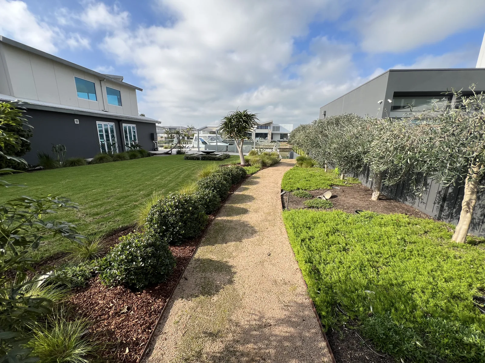 Holiday home garden maintenance at Safety Beach, kept guest ready between stays